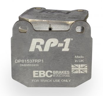 DP81537RP1 EBC Brakes Racing's RP-1™ Тормозные колодки зад MASERATI Ghibli, Quattroporte; MG ZT, ZT-T; MORGAN Aero 8, Plus 4; NISSAN 350Z, Skyline; ROVER 75; SUBARU Impreza, WRX STi; TOYOTA Yaris выпуска 1992-2017 года