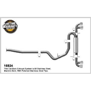 16824 Magnaflow Настроенный выпуск CATB Subaru WRX 