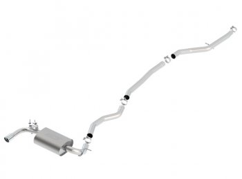 140657 Выпускная система BORLA Настроенный выпуск 2012-2015 BMW 328i одна насадка 2012-2015 BMW 328i