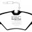 DP980 EBC Brakes Ultimax2 Тормозные колодки перед  RENAULT Laguna