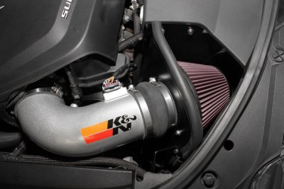 69-4530TS K&amp;N тайфун Холодный впуск CADILLAC CTS-V +25.59 HP @ 4931 RPM
