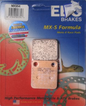 FA425 EBC BRAKES Organic тормозные колодки PIAGGIO MP3, Beverley, X, X8, X9 использовать замену: SFA425