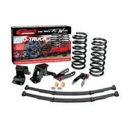 Система подвески Eibach Pro-Truck-System (Front &amp; Rear) FORD, F150 Ext. Cab, V8, 2WD 2004 to 2004 2004-2005 Ford Pick Up Full Size F150 Crew Cab 2 wheel drive; lowering kit; 2" drop front 2 1/2" drop rear