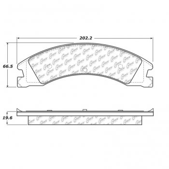 106.13300 Тормозные колодки PosiQuiet Extended Wear 