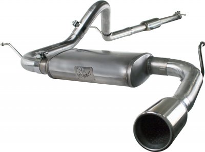 49-46206 Afe Power Выхлопная система Cat-Back 2.5" Jeep Wrangler JK 07-11 3.8L (4 Dr) 