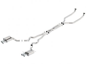 140511 Выпускная система BORLA Настроенный выпуск 2013-2016 BMW F10 M5 4.4L 2013-2016 BMW F10 M5 4.4L S-TYPE