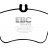 DP1365 EBC Brakes Ultimax2 Тормозные колодки перед  MERCEDES-BENZ C, CLC, CLK, SLK