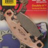 FA129HH EBC BRAKES Double-H™ тормозные колодки  HYOSUNG Comet; KAWASAKI ER, GPX, GPZ, KL, KLE, ZG, ZL, ZR, ZX, ZZ; SUZUKI DR, GS, GSF, GSX, RG, SW-1, VX