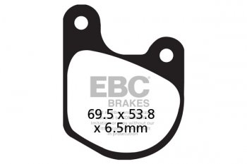 FA071 EBC BRAKES Organic тормозные колодки  HARLEY DAVIDSON FXWG, FXSB, Twin fronts 1978-1983 года выпуска