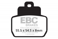 SFA425 EBC BRAKES Organic тормозные колодки PIAGGIO MP3, Beverley, X, X8, X9