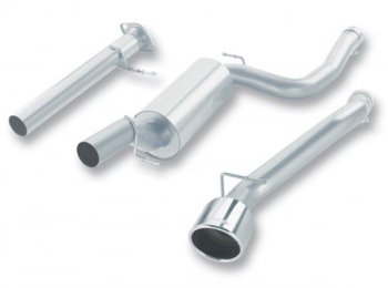 140254 Выпускная система BORLA Настроенный выпуск Mazda Mazdaspeed3 2006-up MAZDA 3 MPS