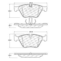 104.15040 Тормозные колодки Posi-Quiet Metallic BMW
