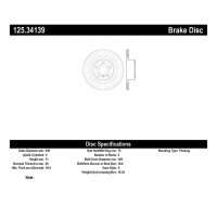 125.34139 Тормозные диски Premium BMW зад