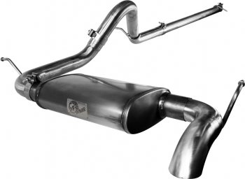 49-46207 Afe Power Выхлопная система Cat-Back 2.5" Jeep Wrangler JK 07-11 3.8L (4 Dr)HT 