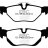 DP62069 EBC Brakes Greenstuff тормозные колодки зад BMW X1 (E84)