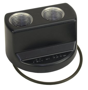 35724 DERALE Комплект переноса фильтра масла Premium тип O Spin-On Adapter Kit with 22 x 1.5mm Thread Size Provides external oil lines for remote filter mounts and oil coolers