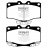DP994 EBC Brakes Ultimax2 Тормозные колодки перед  TOYOTA Landcruiser