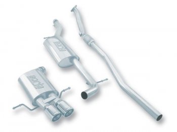 14845 Выпускная система BORLA Настроенный выпуск Audi A4 QTRO 99-01 1.8T 4CYL MT AW AUDI A4