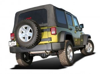 11754 Выпускная система BORLA Настроенный выпуск 2007 Jeep Wrangler Unlimited 3.8L 2007 JEEP WRANGLER