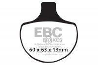 FA094 EBC BRAKES Organic тормозные колодки  HARLEY DAVIDSON 84, FLSTS, FLSTSB, FLSTSC, FLSTSCi, FXSTS, FXSTSi, Girling Caliper, Late,