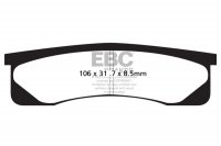 FA217 EBC BRAKES Organic тормозные колодки