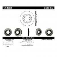 120.42029 Тормозные диски Premium NISSAN перед