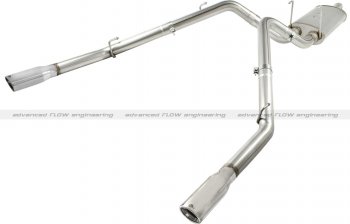 49-42013-P Afe Power Выхлопная система Cat-Back Dodge Ram 1500 09-15 V8-5.7L HEMI (хром) 