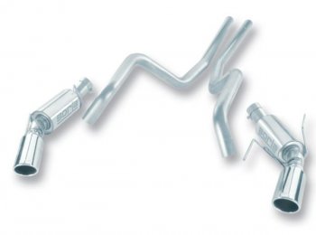 140329 BORLA выхлоп 2010 Ford Mustang GT 4.6L ATAK® 