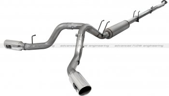 49-43066-P Afe Power Выхлопная система от Down-Pipe (DP-Back) 4.0" DP-Back Ford Dsl Trk 11-14 V8-6.7L насадки хром 
