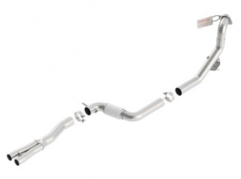 60559 BORLA Приемная труба Down-pipe 2015-2016 Ford Mustang 2.3L 