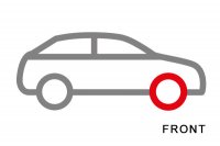 DPX2422 EBC Brakes Ultimax2 Тормозные колодки перед  NISSAN Micra; RENAULT Clio