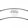 DP1017  EBC Brakes Ultimax2 Тормозные колодки зад. HYUNDAI Sonata