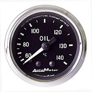 2" датчик температуры масла, 60-140`C, AUTO METER, COBRA AUTO METER #201008 Oil Temperature