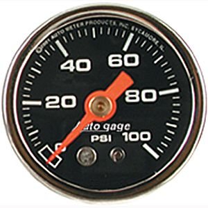 датчик давления, 0-100 PSI, SPORT-COMP AUTO METER #2174 Fuel Pressure