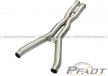 48C34108-YN Afe Power EXH X-Pipe; Chevrolet Corvette (C6) 09-13 V8-6.2L 