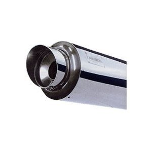 Tuner Medallion выхлопная система: universal; 60mm pipe diameter; 100mm tip diameter (Hyper Style) 60mm Pipe Dia. 100mm Tip Dia.