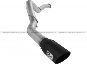 49-04040-B Afe Power Выхлопная система DPF-Back 5.0" GM Dsl Truck 07.5-10 V8-6.6L Bk tip 