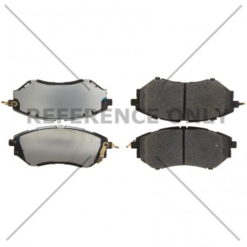 104.10780 Тормозные колодки Posi-Quiet Metallic 2005-2015 Subaru B9, Tribeca, Forester, Legacy, Outback, Tribeca WRX перед 