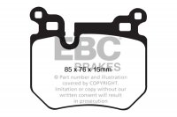 DP51996NDX EBC Brakes Bluestuff NDX Тормозные колодки зад BMW 1 Series (E82) Coupe, 1 (E88) Convertible