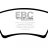 DP1925 EBC Brakes Ultimax2 Тормозные колодки перед  FIAT Sedici; SUZUKI SX4