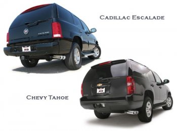 140173 Выпускная система BORLA Настроенный выпуск Cadillac Escalade, Chevrolet Tahoe, GMC Yukon 2001-2005 CHEVROLET, CADILLAC ESCALADE, TAHO