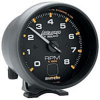 3-3/4" тахометр, 8,000 RPM, SHIFT-LITE, BLACK AUTO METER #2302
