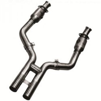 6023-CH-3R KOOKS HEADERS 3" x 3" Race Exhaust Catted H Pipe. Используется только с коллектором Kooks для: FORD MUSTANG GT 
