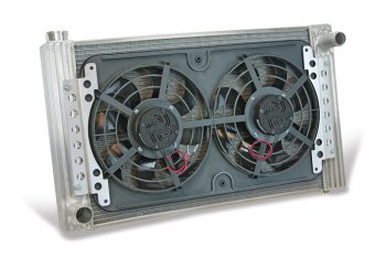 56480R Flex-a-Lite Радиатор с электрическим вентилятором 26" со стороны пассажира 