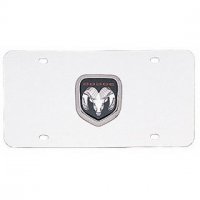 WL031-C DODGE License Plate Frame - Chrome