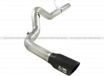 49-42016-B Afe Power Выхлопная система DPF-Back 5.0" Dodge Dsl Truck 07.5-12 6.7L blk tp 