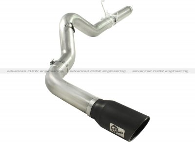 49-42016-B Afe Power Выхлопная система DPF-Back 5.0" Dodge Dsl Truck 07.5-12 6.7L blk tp 