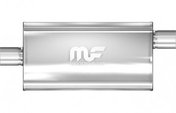 12586 Magnaflow Глушитель прямоточный 22" Body высота 5", ширина 11", длинна 22"