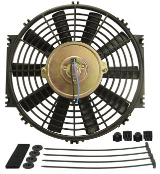 16910 DERALE Вентилятор Dyno-Cool Straight Blade Kit 10" Ultra low profile design