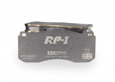 DP81995RP1 EBC Brakes Racing's RP-1™ Тормозные колодки перед BMW 1 (E82) Coupe, 1 (E88) Convertible; MINI Hatch (2nd Gen)(R56) выпуска 2007-2014 года